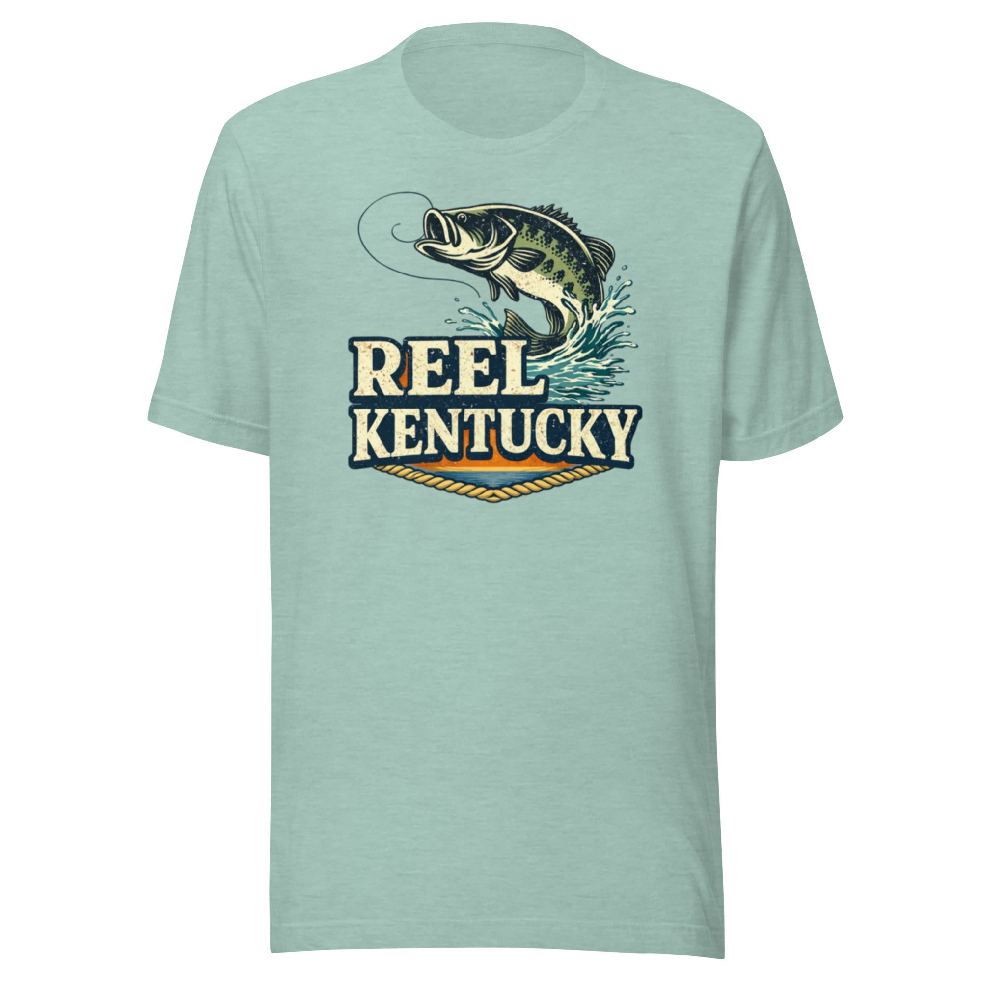 Reel Kentucky Shirt | Vintage Bass Water Break Design | Classic - Bluegrass Elite Apparel LLC