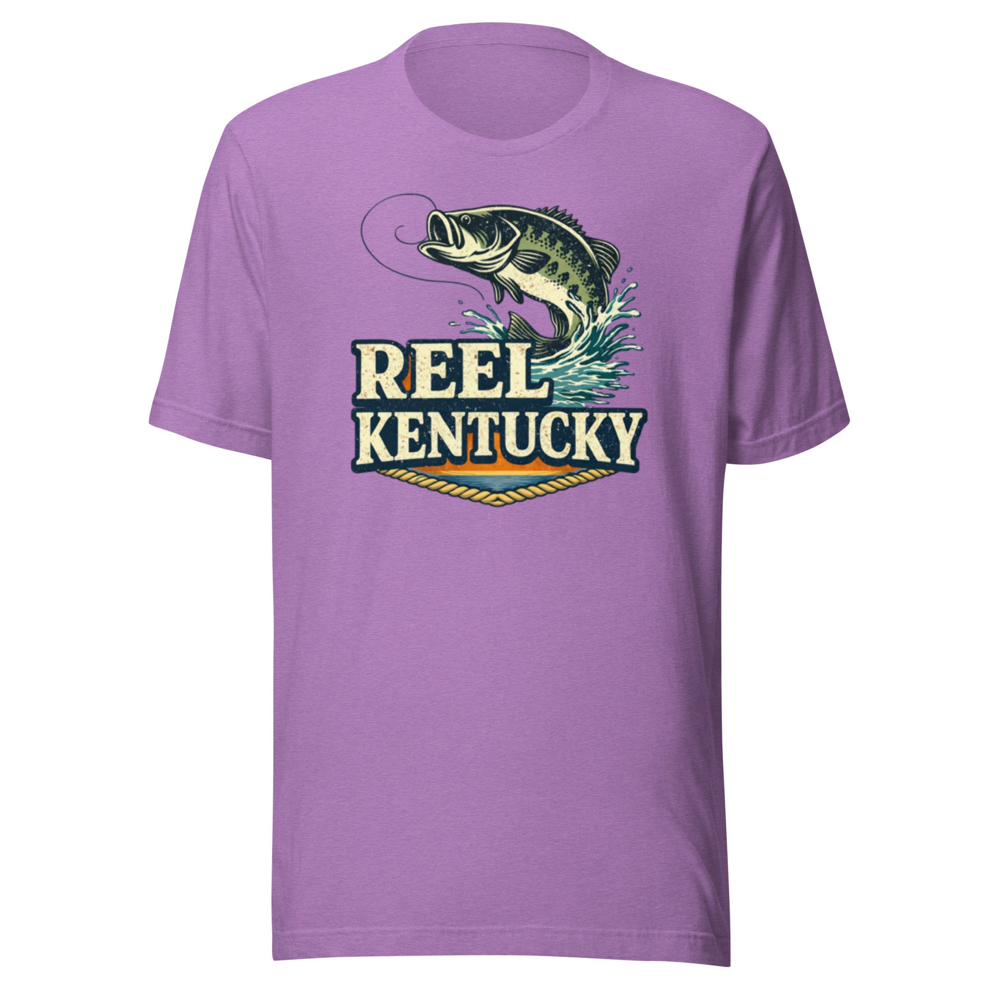 Reel Kentucky Shirt | Vintage Bass Water Break Design | Classic - Bluegrass Elite Apparel LLC