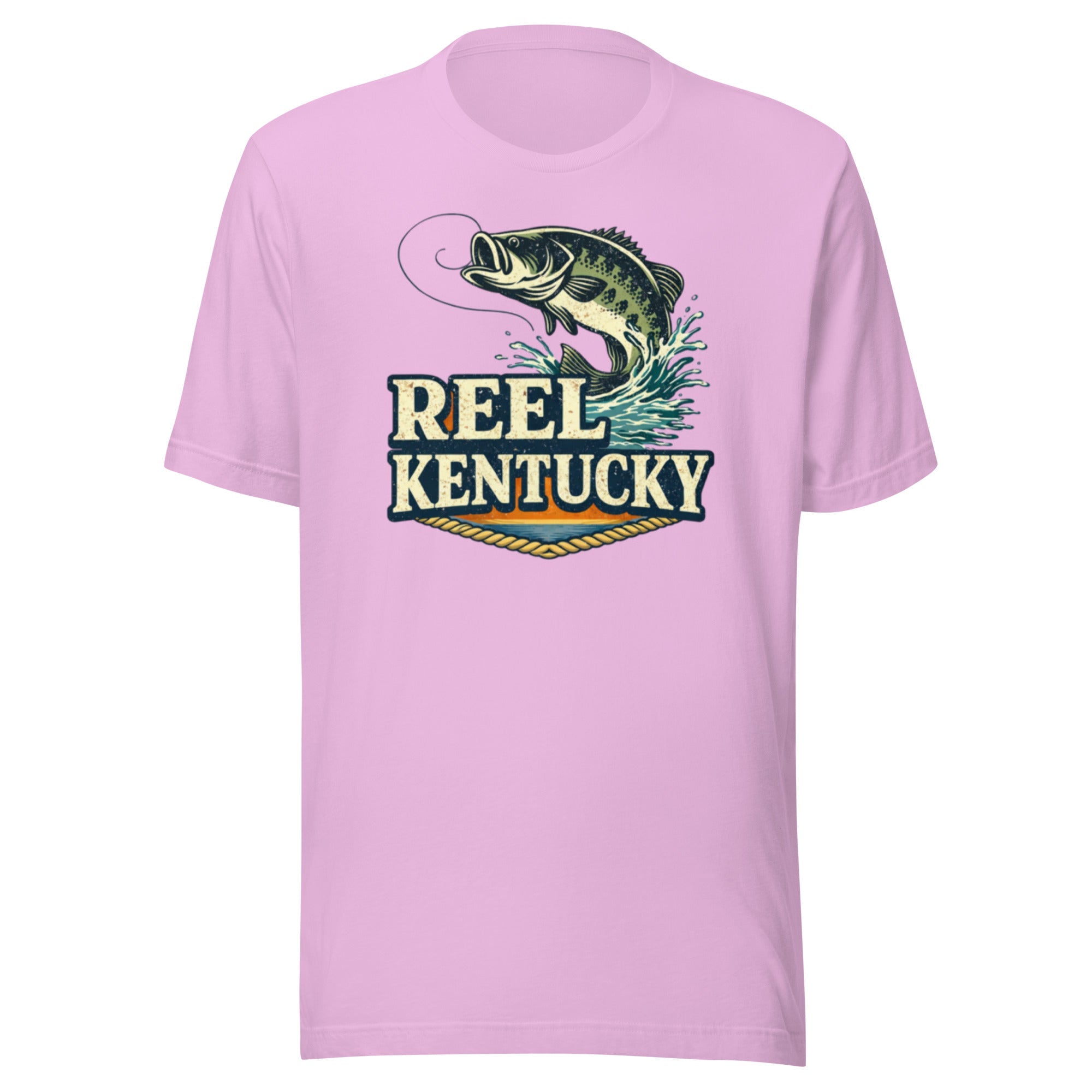 Reel Kentucky Shirt | Vintage Bass Water Break Design | Classic - Bluegrass Elite Apparel LLC