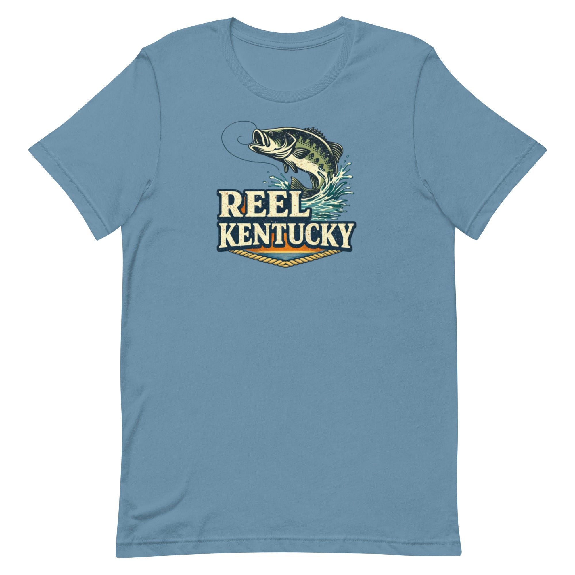 Reel Kentucky Shirt | Vintage Bass Water Break Design | Classic - Bluegrass Elite Apparel LLC