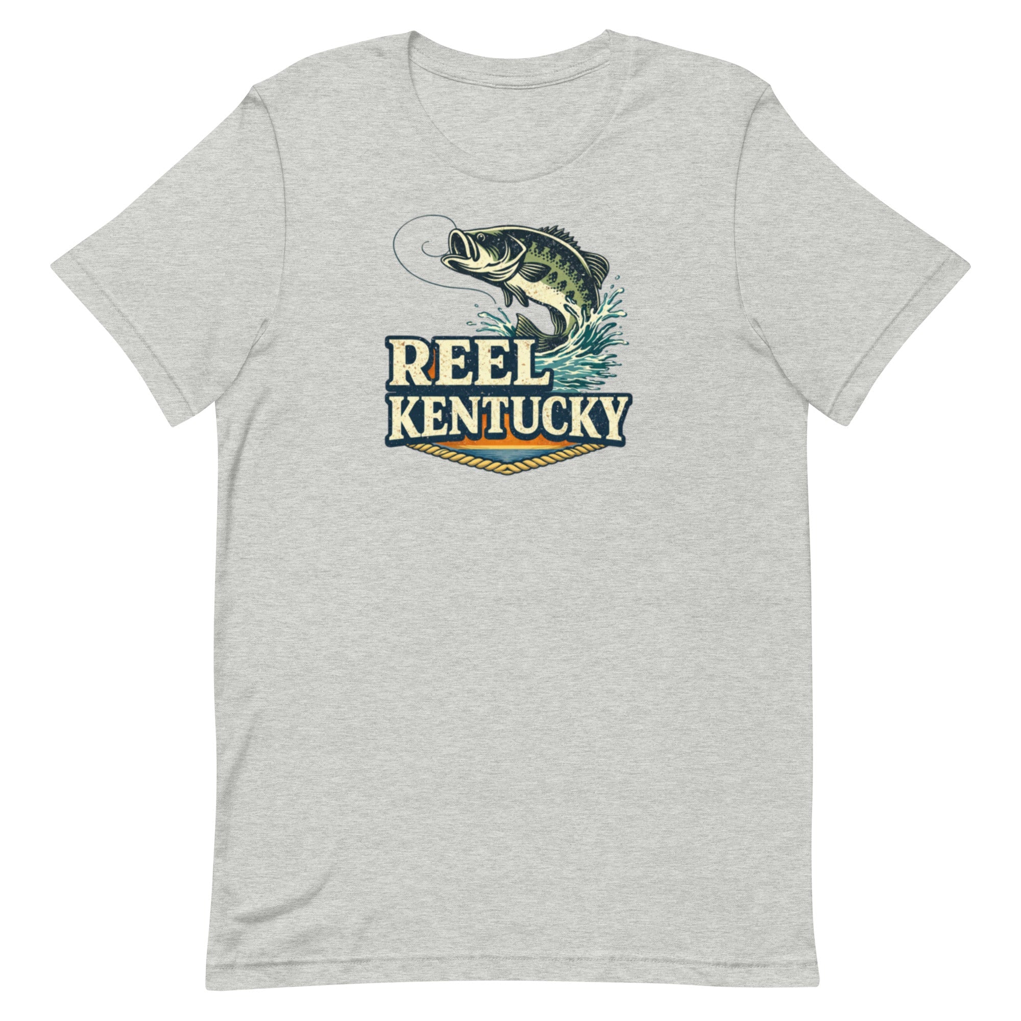 Reel Kentucky Shirt | Vintage Bass Water Break Design | Classic - Bluegrass Elite Apparel LLC
