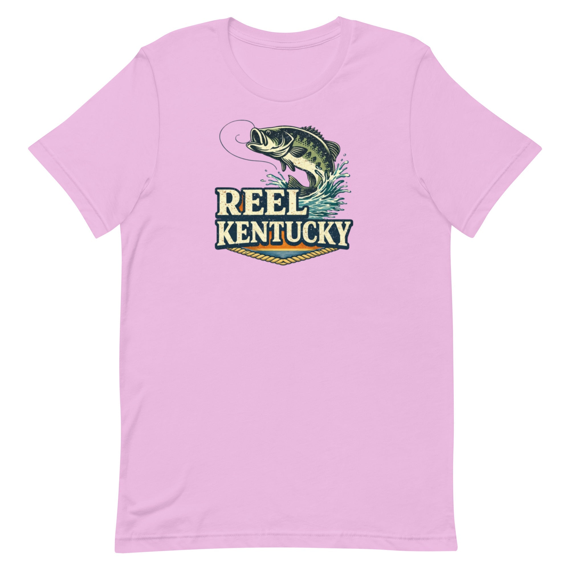 Reel Kentucky Shirt | Vintage Bass Water Break Design | Classic - Bluegrass Elite Apparel LLC