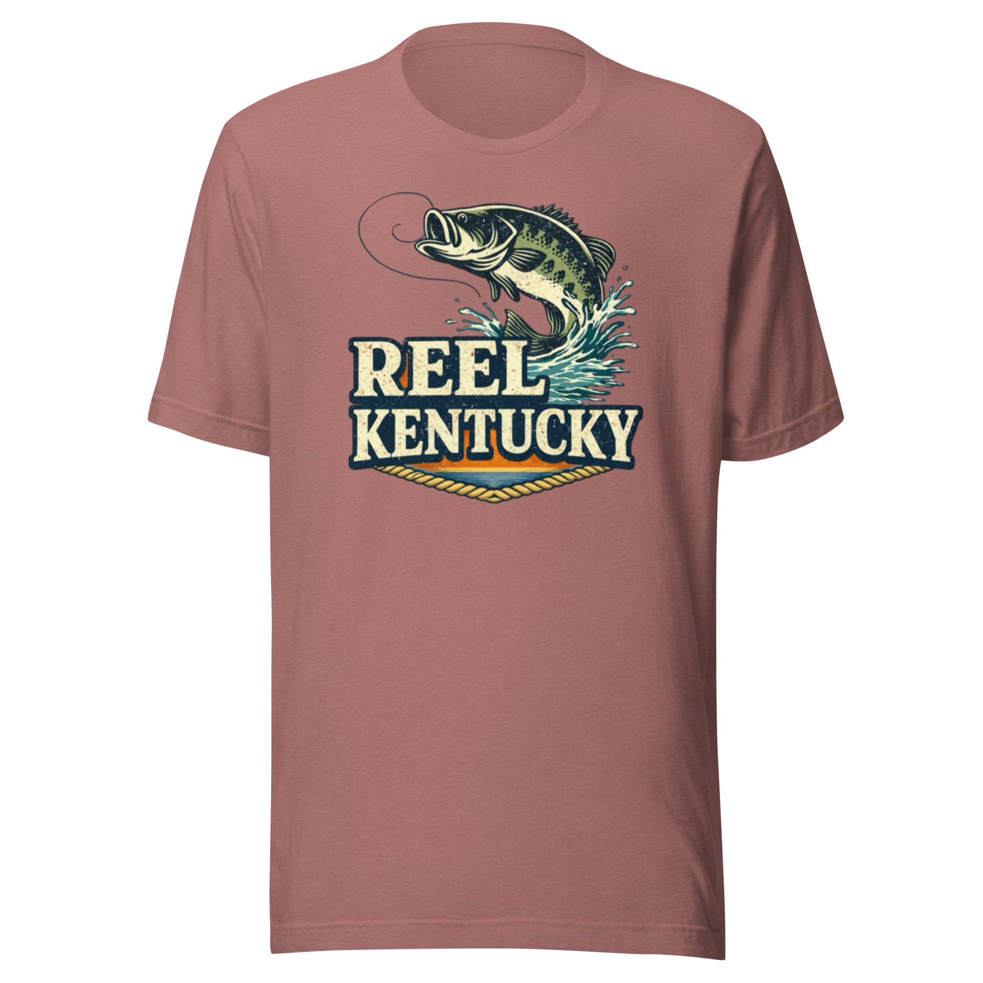 Reel Kentucky Shirt | Vintage Bass Water Break Design | Classic - Bluegrass Elite Apparel LLC