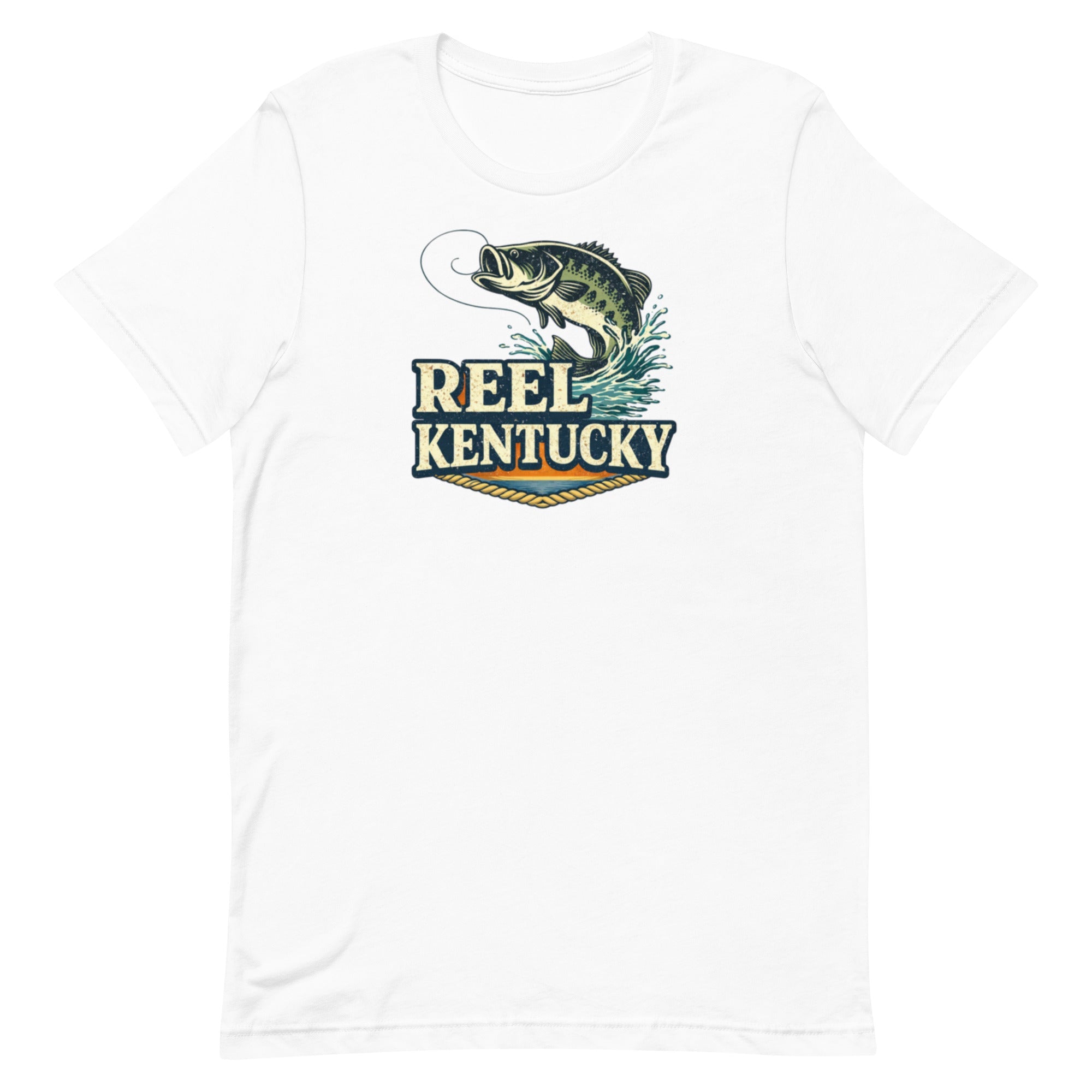 Reel Kentucky Shirt | Vintage Bass Water Break Design | Classic - Bluegrass Elite Apparel LLC