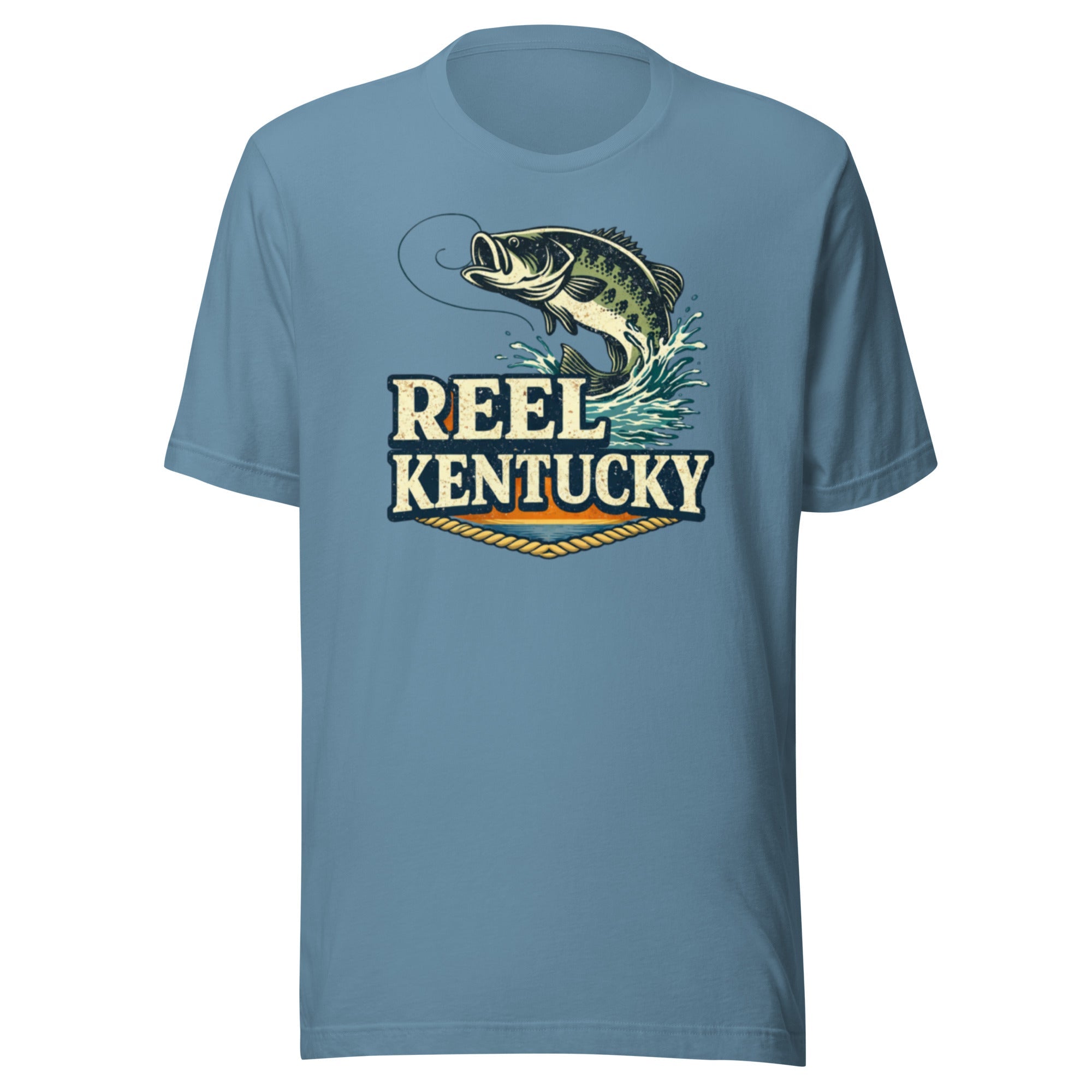 Reel Kentucky Shirt | Vintage Bass Water Break Design | Classic - Bluegrass Elite Apparel LLC