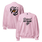 Respect Dey Name Sweatshirt | Fierce Tiger Eye Design | Unisex Fit - Bluegrass Elite Apparel LLC
