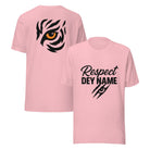 Respect Dey Name T-Shirt | Clawed Script & Tiger Eye Design | Elite - Bluegrass Elite Apparel LLC