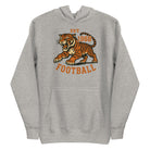 Retro Tiger Football Hoodie | Est. 1968 Vintage Style | Classic Fleece - Bluegrass Elite Apparel LLC