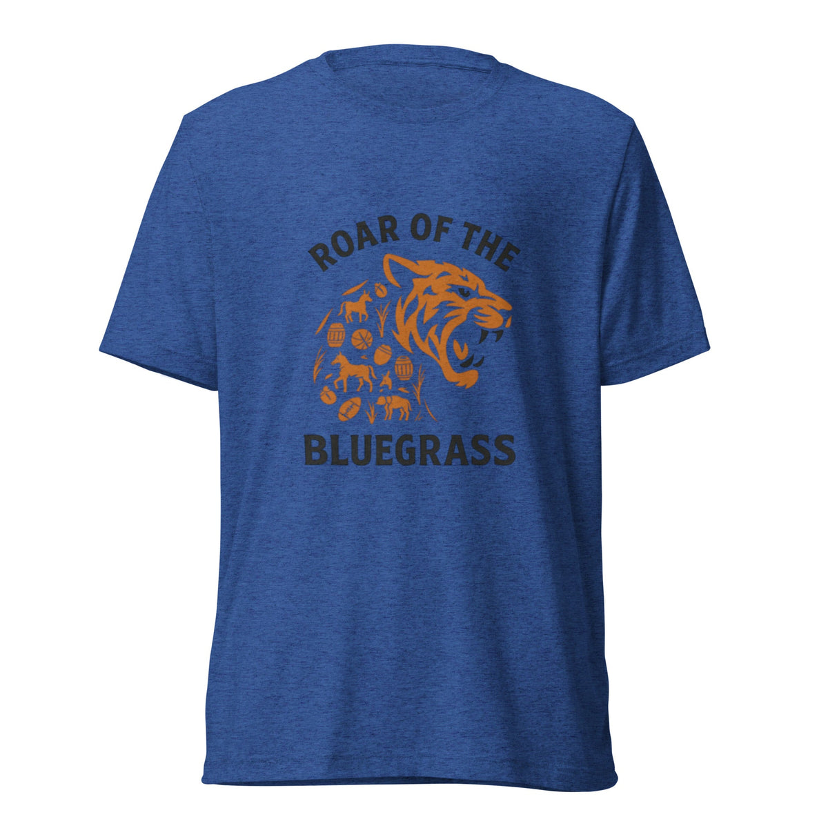 Roar of the Bluegrass T-Shirt | Kentucky Sports Pride | Elite Tri - Blend - Bluegrass Elite Apparel LLC