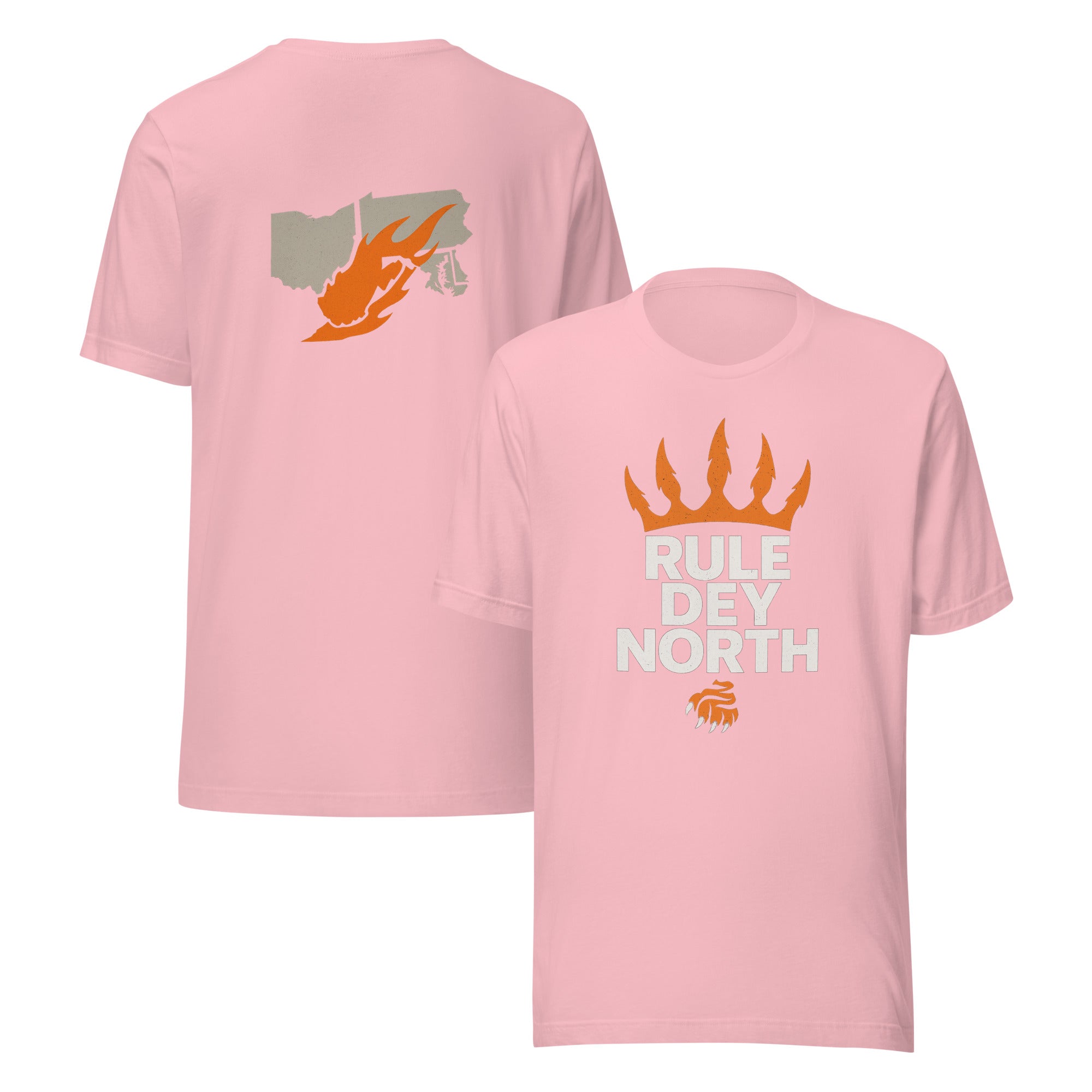 Rule Dey North T-Shirt | Crown & Claw Map Design | Elite - Bluegrass Elite Apparel LLC