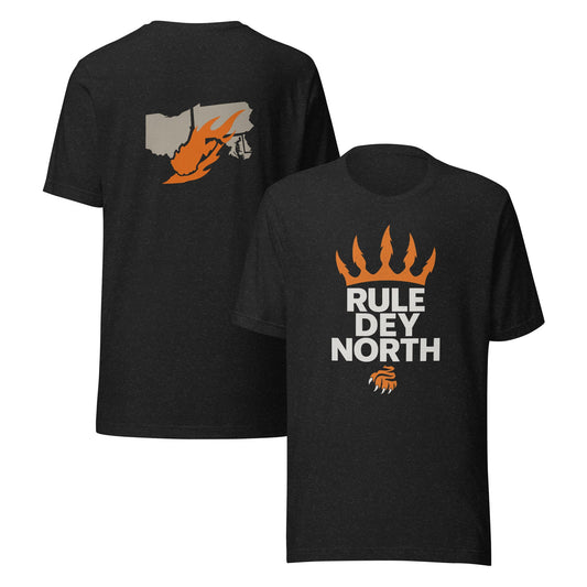 Rule Dey North T-Shirt | Crown & Claw Map Design | Elite - Bluegrass Elite Apparel LLC