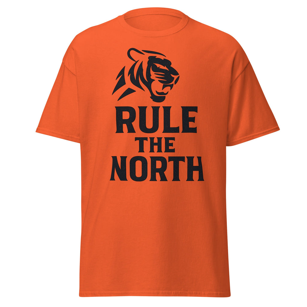 Rule the North Tiger T-Shirt | Bold Black Graphic Tee | Basic - Bluegrass Elite Apparel LLC