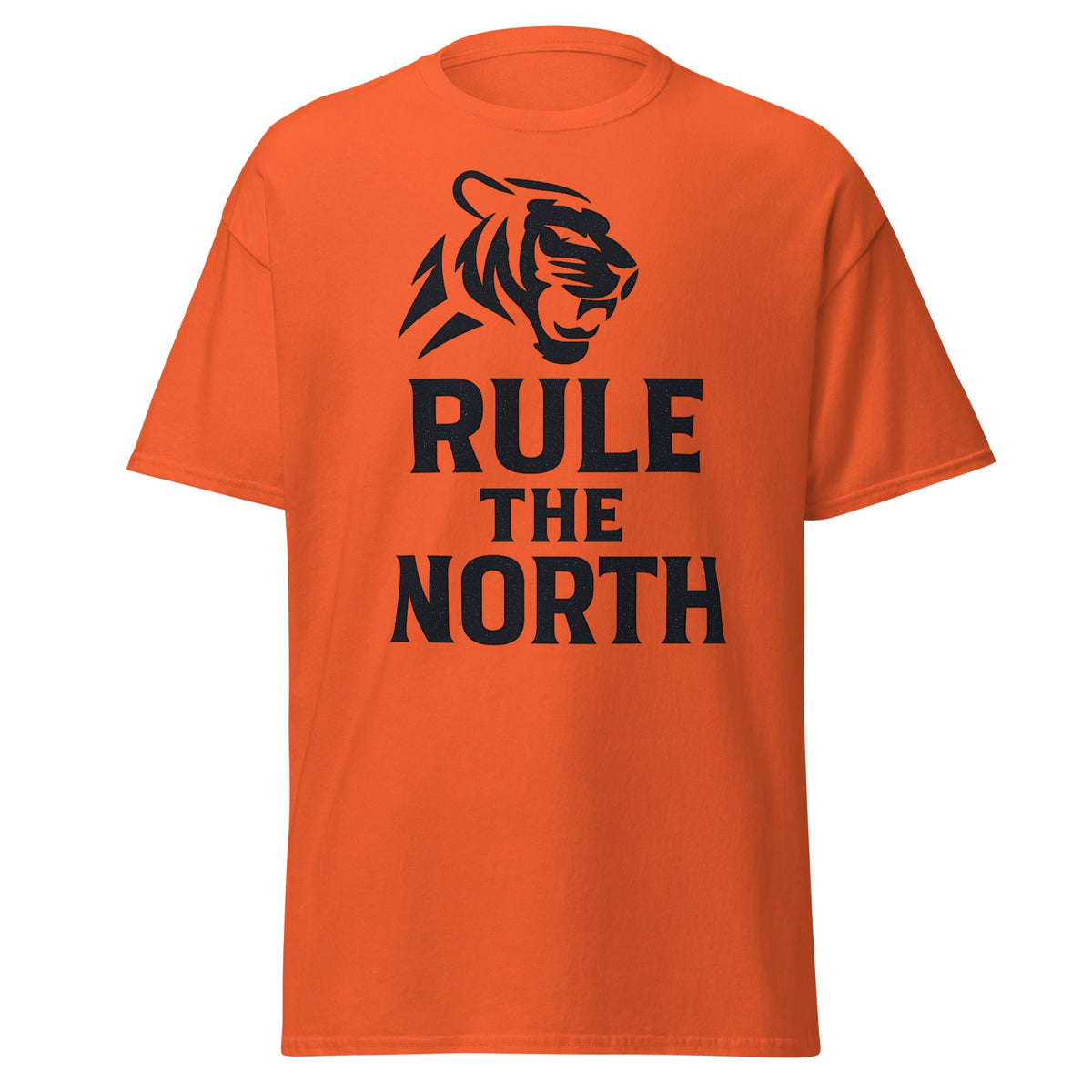 Rule the North Tiger T-Shirt | Bold Black Graphic Tee | Basic - Bluegrass Elite Apparel LLC