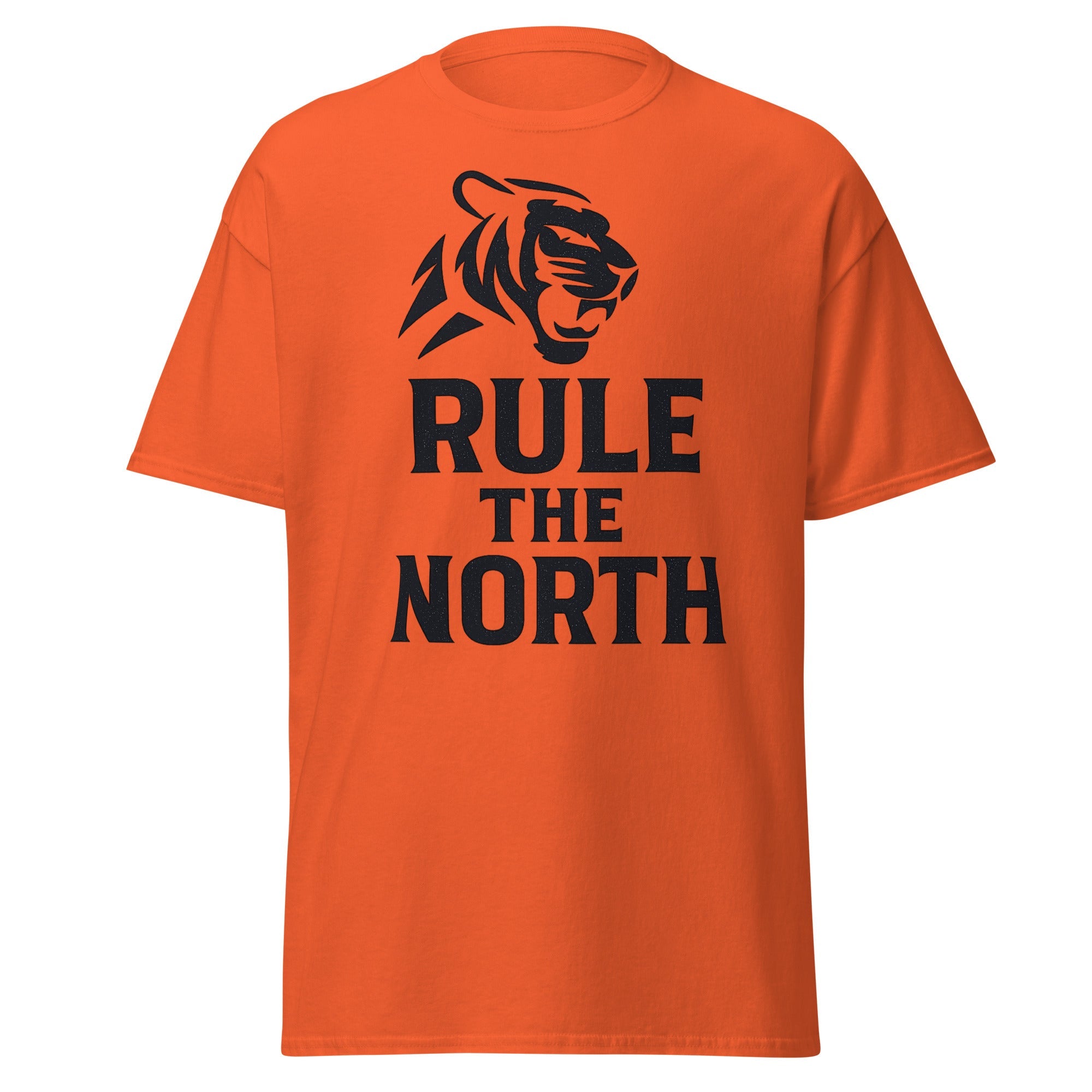 Rule the North Tiger T-Shirt | Bold Black Graphic Tee | Basic - Bluegrass Elite Apparel LLC