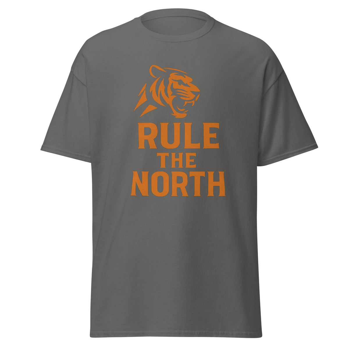 Rule the North Tiger T-Shirt | Bold Orange Graphic Tee | Basic - Bluegrass Elite Apparel LLC