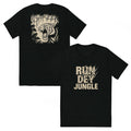 Run Dey Jungle T-Shirt | Bold Jungle Tiger Print | Elite - Bluegrass Elite Apparel LLC