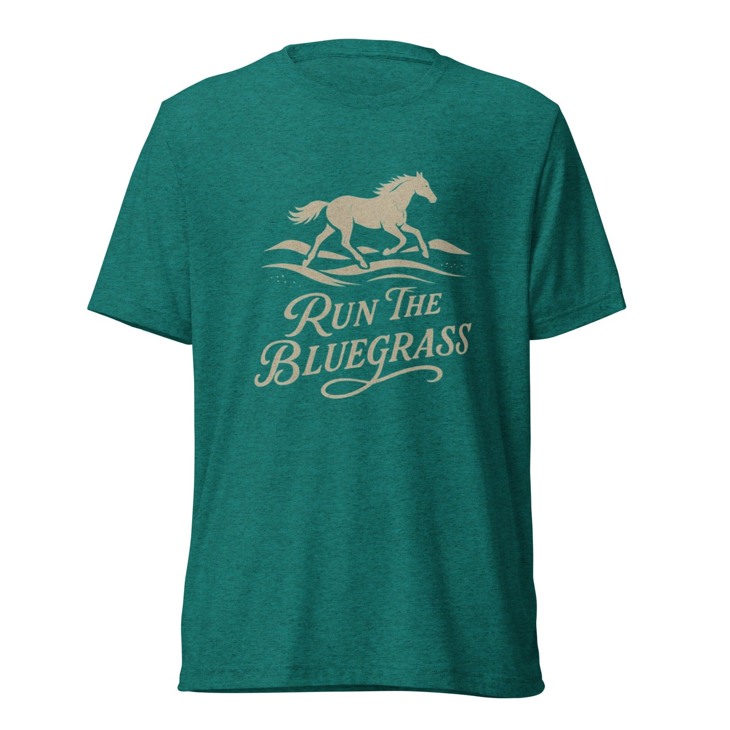 Run the Bluegrass Tee | Kentucky Horse Heritage & Racing Shirt - Bluegrass Elite Apparel LLC