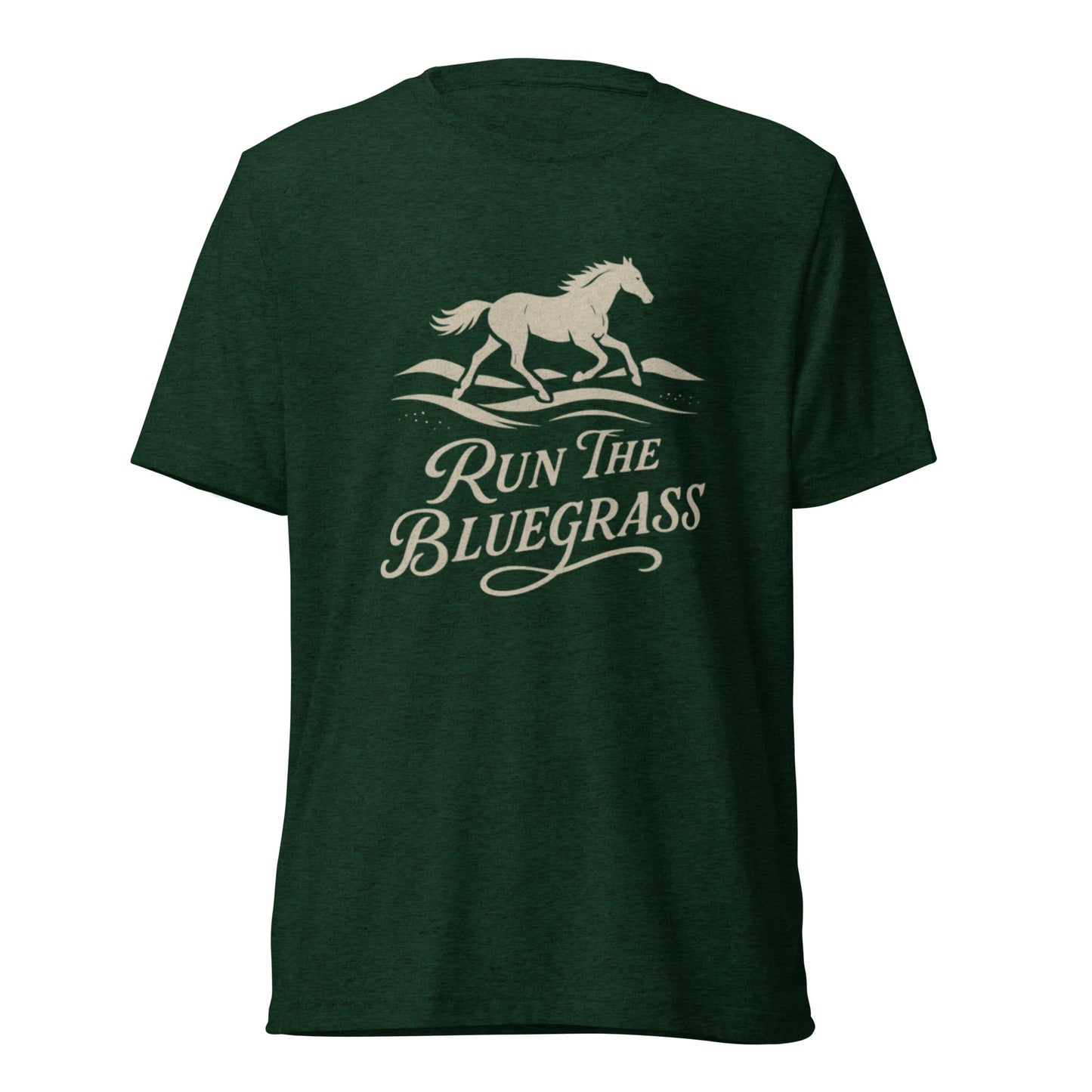 Run the Bluegrass Tee | Kentucky Horse Heritage & Racing Shirt - Bluegrass Elite Apparel LLC
