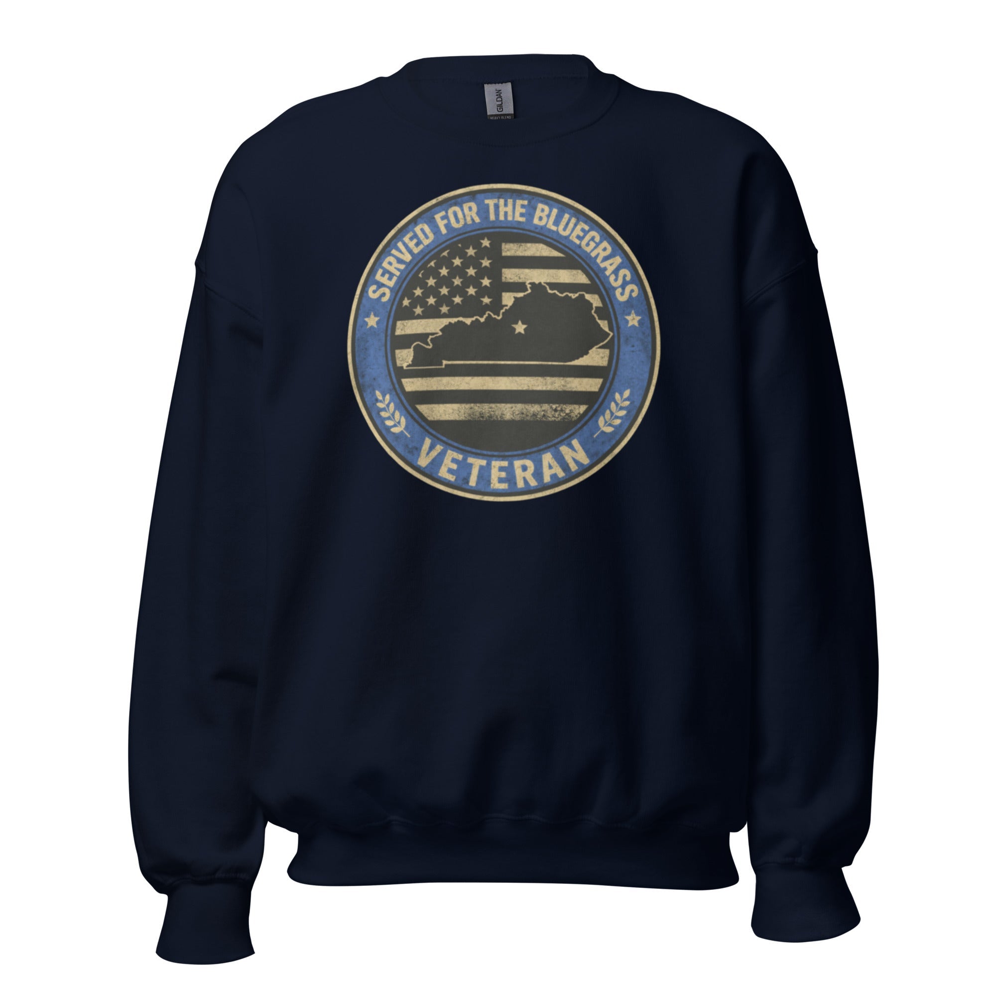 Served for the Bluegrass Veteran Sweatshirt | Unisex Warmth - Bluegrass Elite Apparel LLC