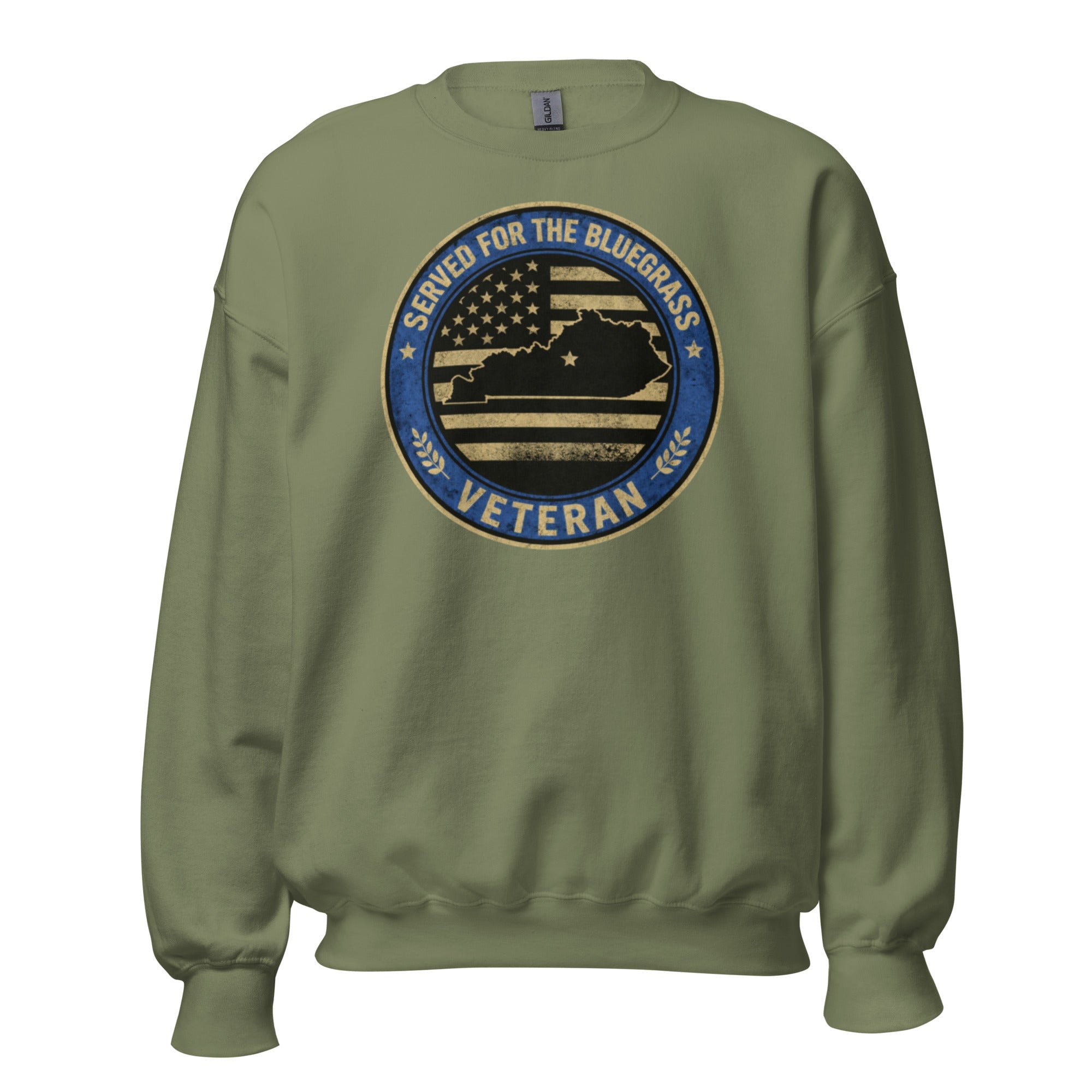 Served for the Bluegrass Veteran Sweatshirt | Unisex Warmth - Bluegrass Elite Apparel LLC