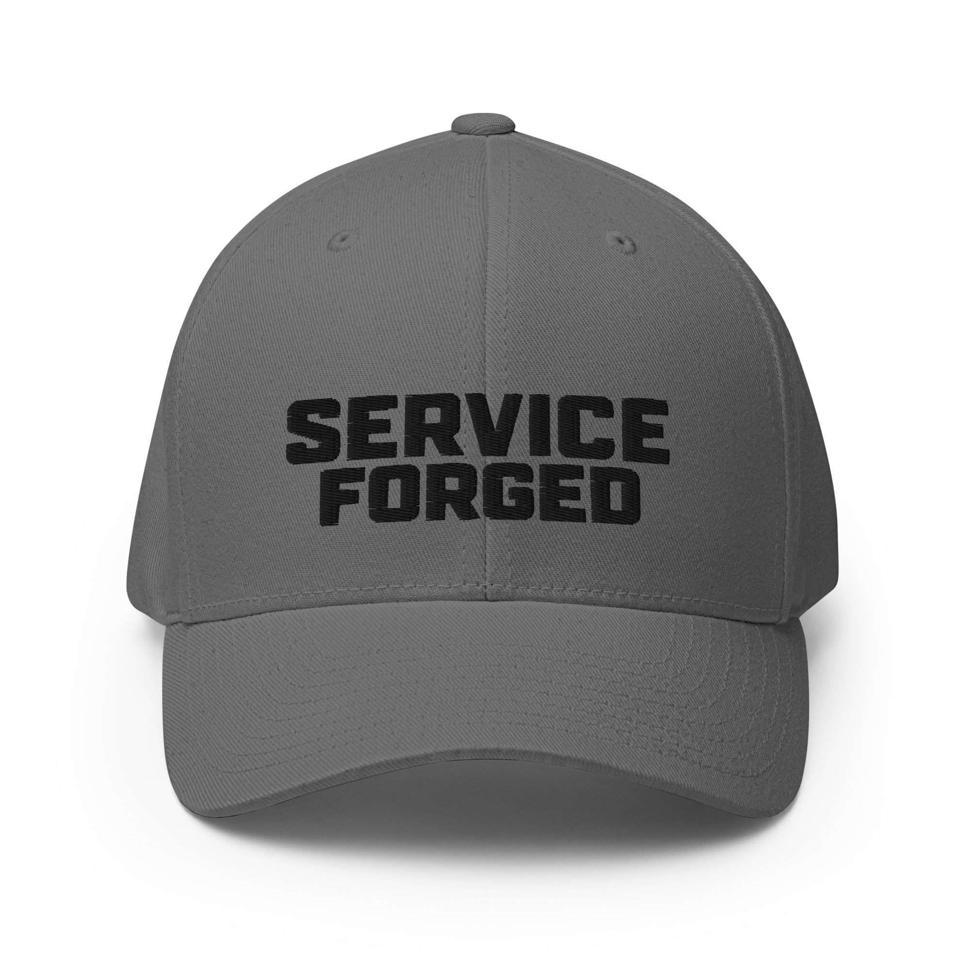 Service Forged Hat | Structured Twill Cap | Veteran Design - Bluegrass Elite Apparel LLC