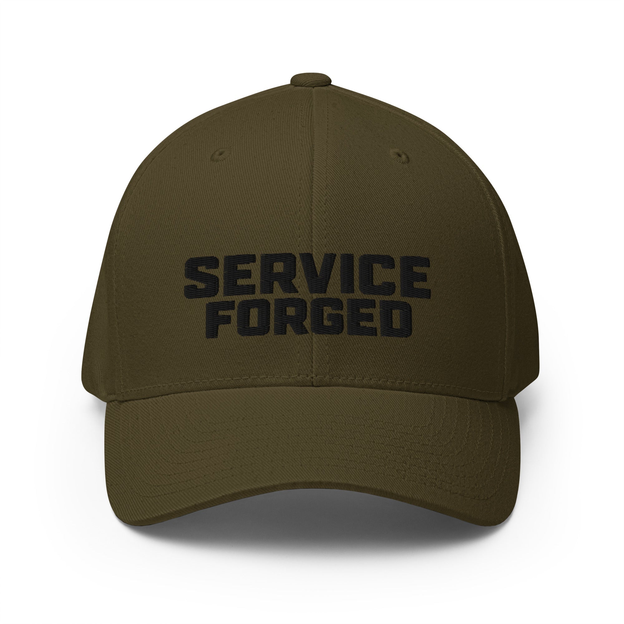 Service Forged Hat | Structured Twill Cap | Veteran Design - Bluegrass Elite Apparel LLC