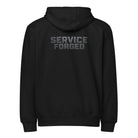 Service Forged Hoodie | Veteran - Owned Full Zip | Premium Layer - Bluegrass Elite Apparel LLC