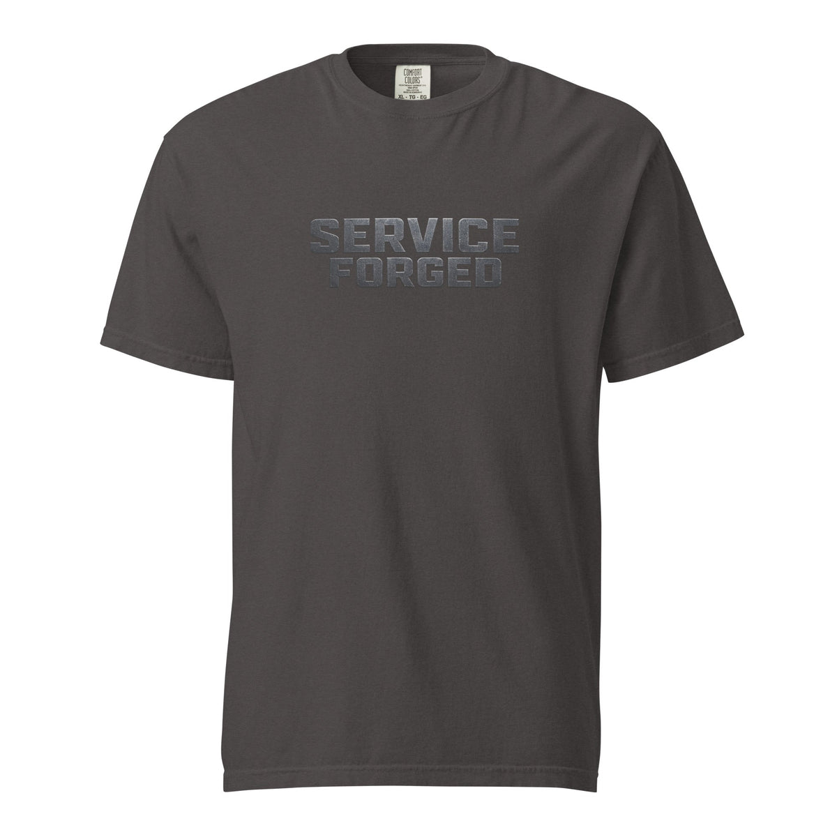 Service Forged T-Shirt | Veteran - Owned Series | Basic Cotton - Bluegrass Elite Apparel LLC