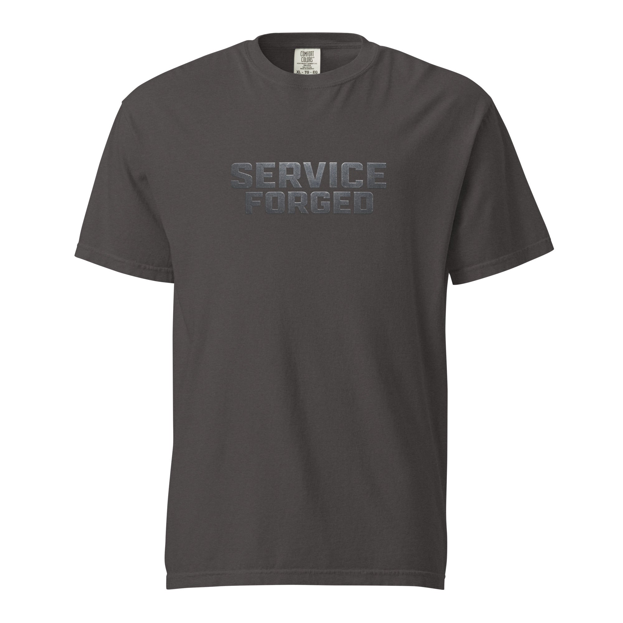 Service Forged T-Shirt | Veteran - Owned Series | Basic Cotton - Bluegrass Elite Apparel LLC