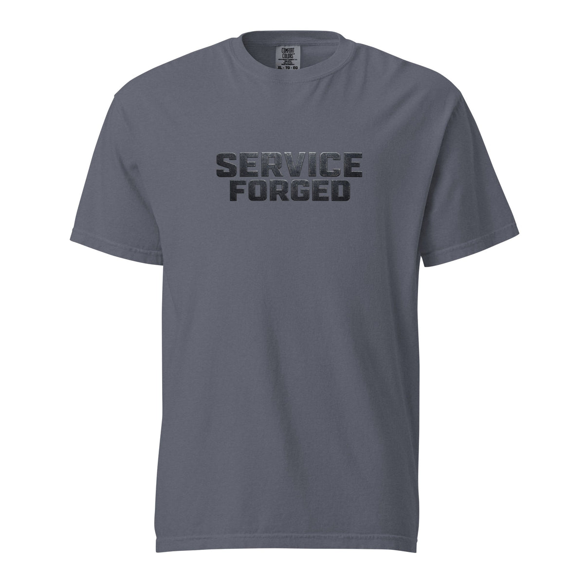 Service Forged T-Shirt | Veteran - Owned Series | Basic Cotton - Bluegrass Elite Apparel LLC