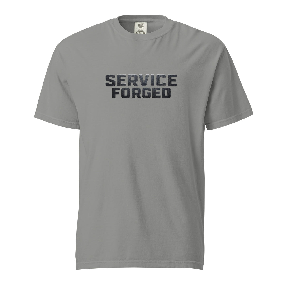 Service Forged T-Shirt | Veteran - Owned Series | Basic Cotton - Bluegrass Elite Apparel LLC