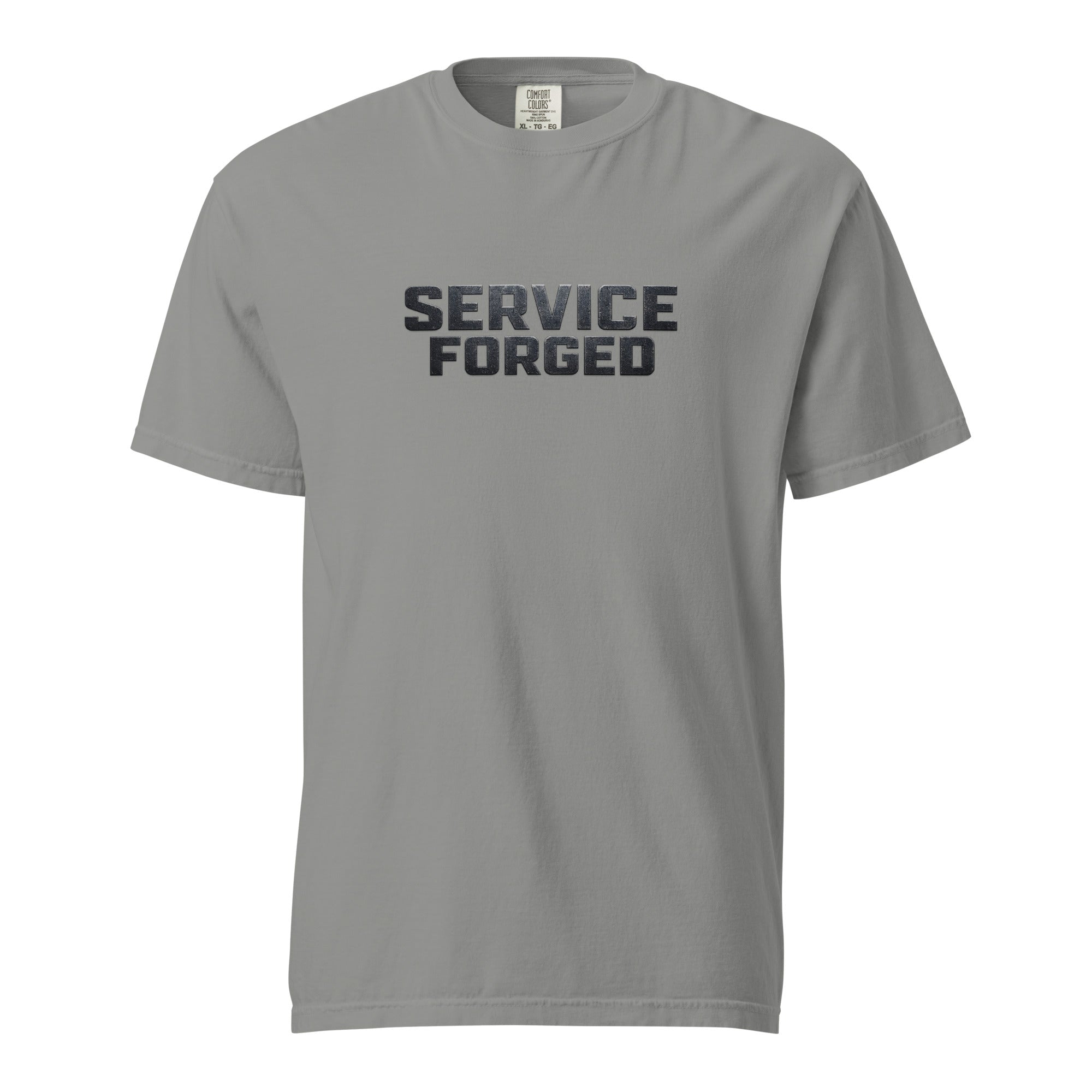 Service Forged T-Shirt | Veteran - Owned Series | Basic Cotton - Bluegrass Elite Apparel LLC