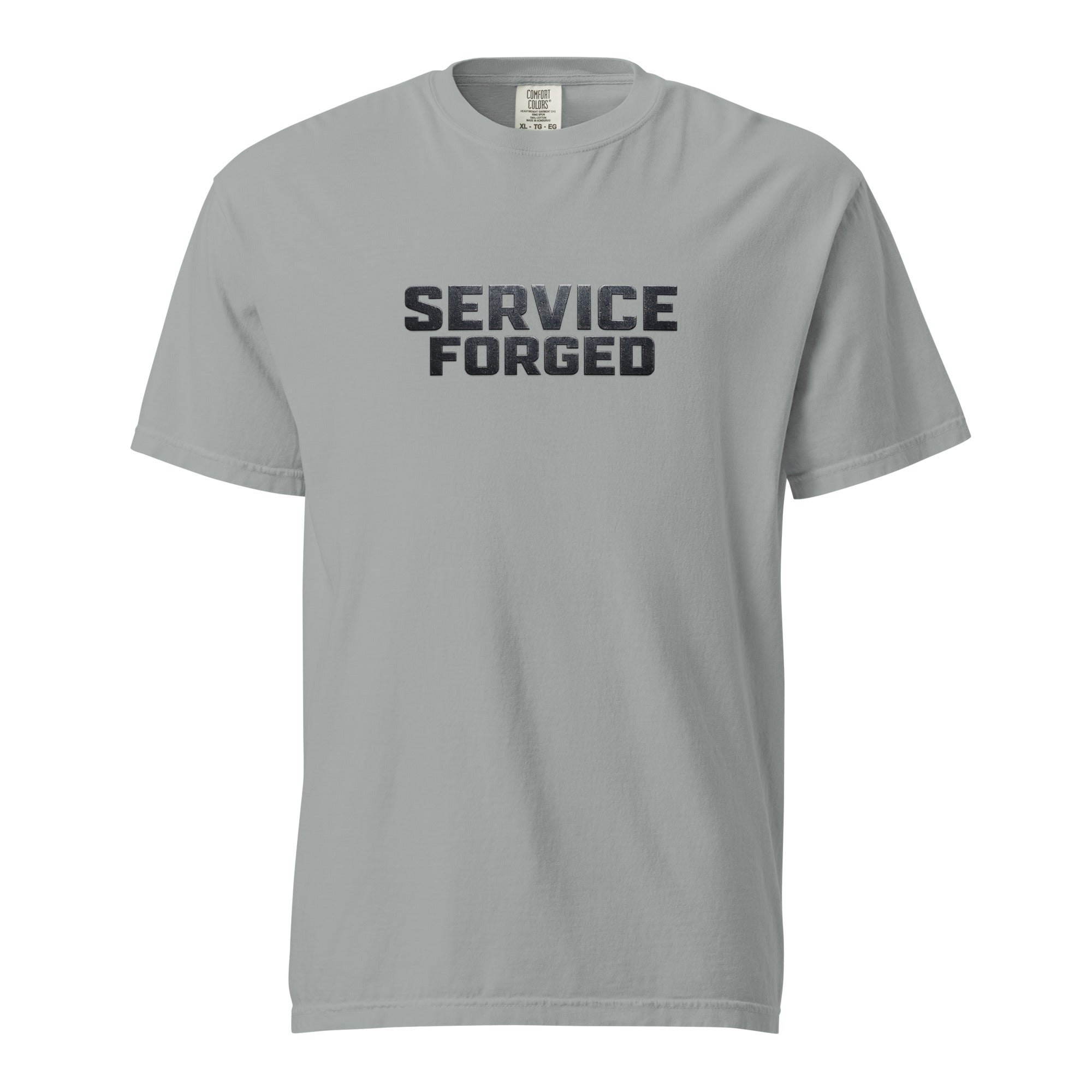Service Forged T-Shirt | Veteran - Owned Series | Basic Cotton - Bluegrass Elite Apparel LLC