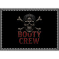 Skull "Booty Crew" Velveteen Plush Blanket - Bluegrass Elite Apparel LLC