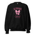Support Squad TeamAngel Sweatshirt | Breast Cancer Awareness Gift - Bluegrass Elite Apparel LLC