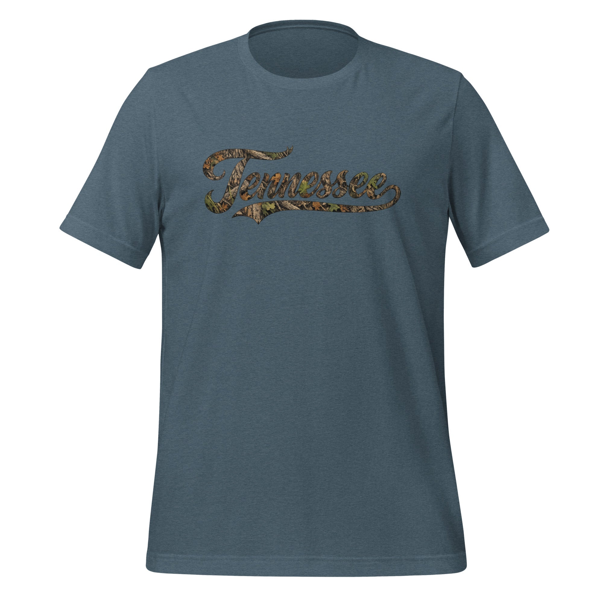 Tennessee Camo T-Shirt | Script Mossy Design | Classic - Bluegrass Elite Apparel LLC