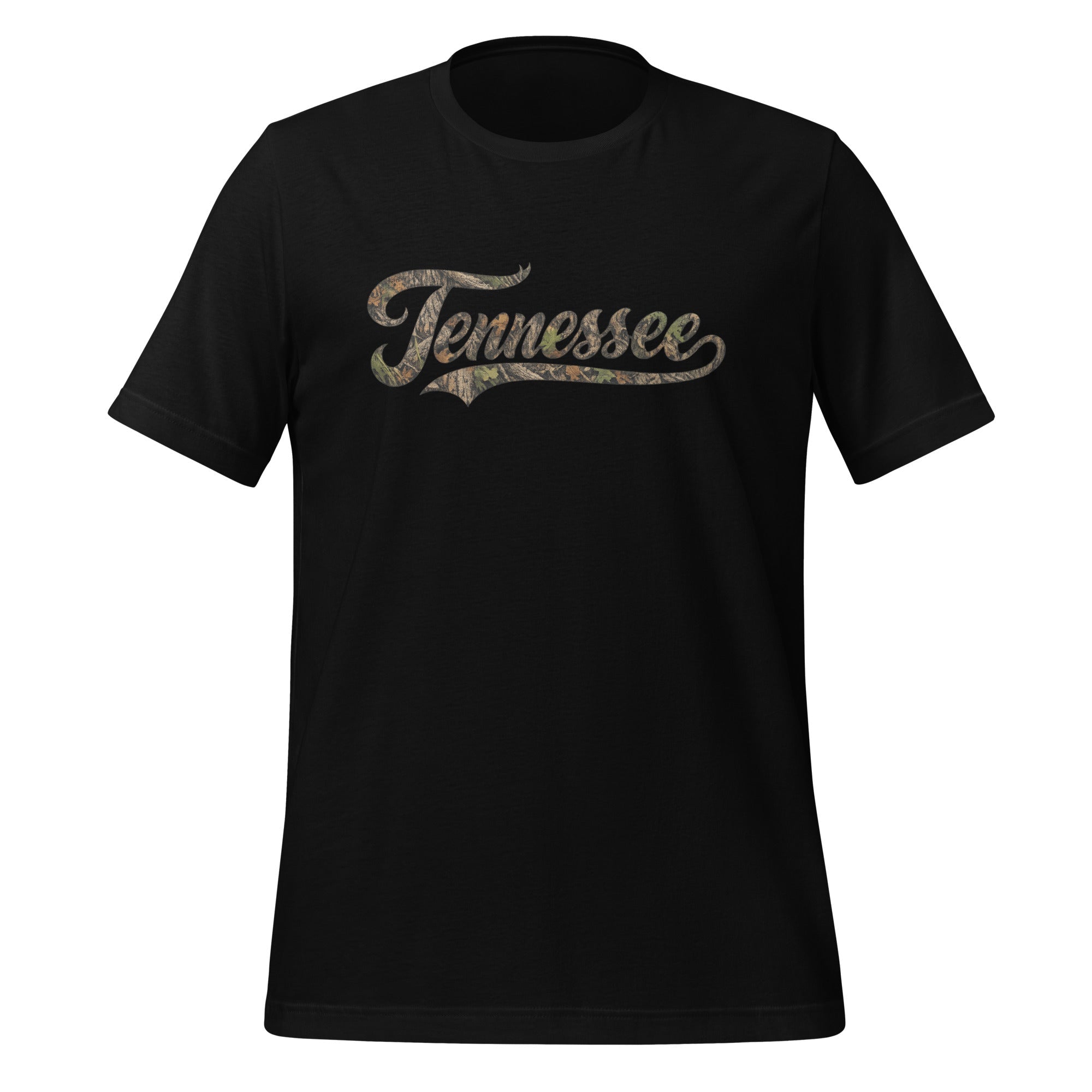 Tennessee Camo T-Shirt | Script Mossy Design | Classic - Bluegrass Elite Apparel LLC
