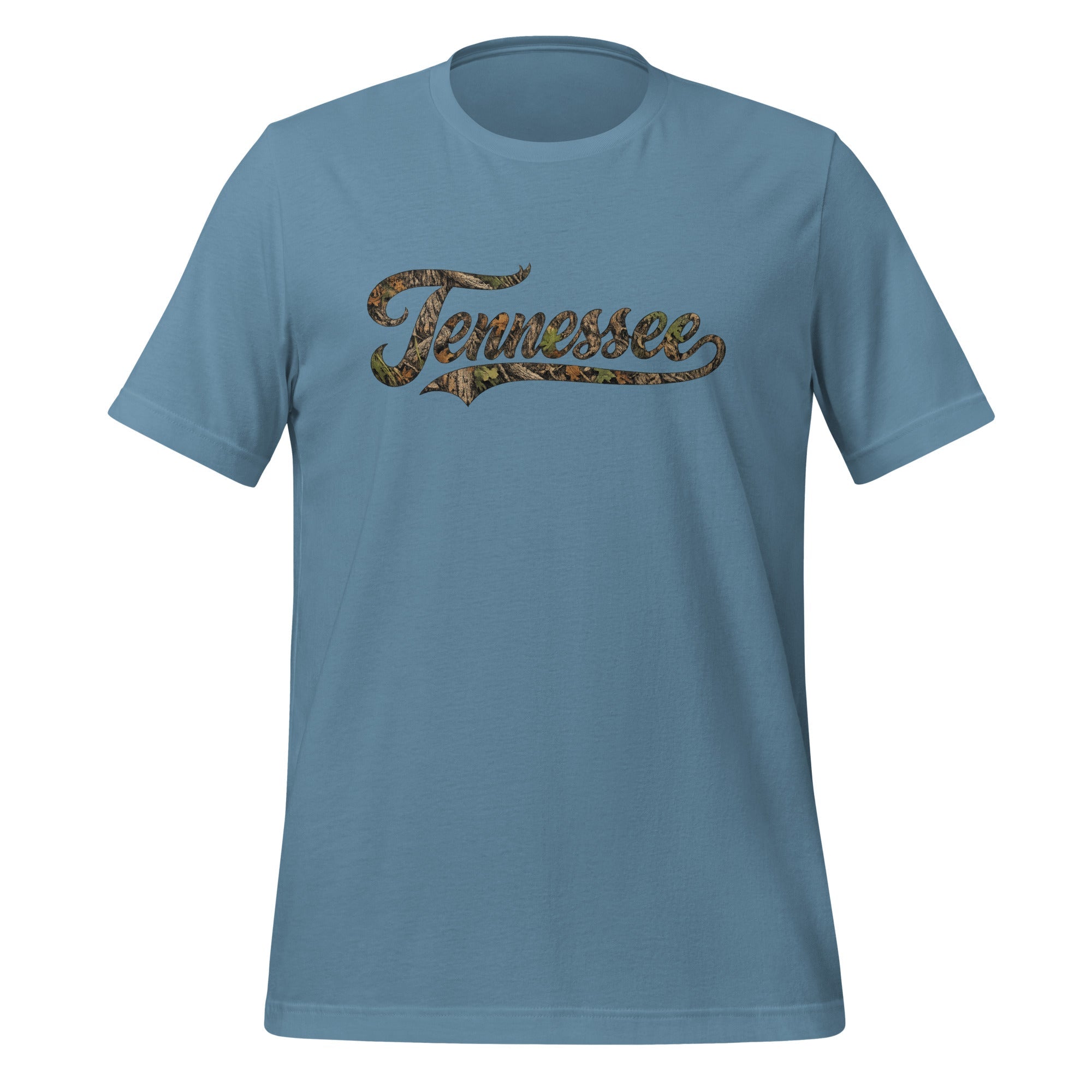 Tennessee Camo T-Shirt | Script Mossy Design | Classic - Bluegrass Elite Apparel LLC