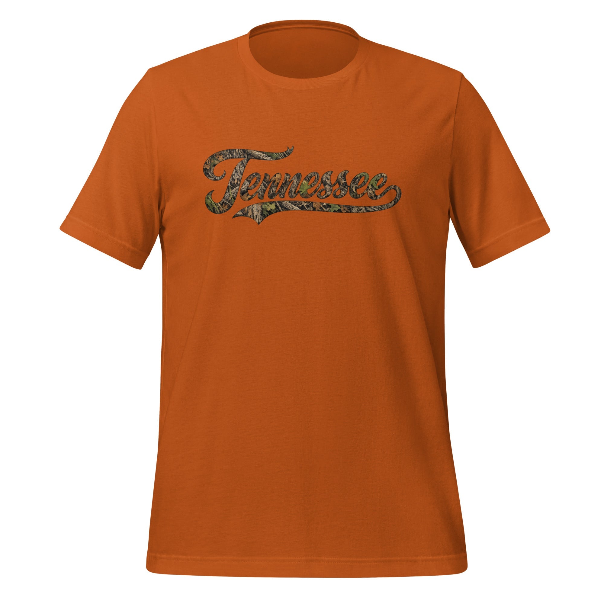 Tennessee Camo T-Shirt | Script Mossy Design | Classic - Bluegrass Elite Apparel LLC