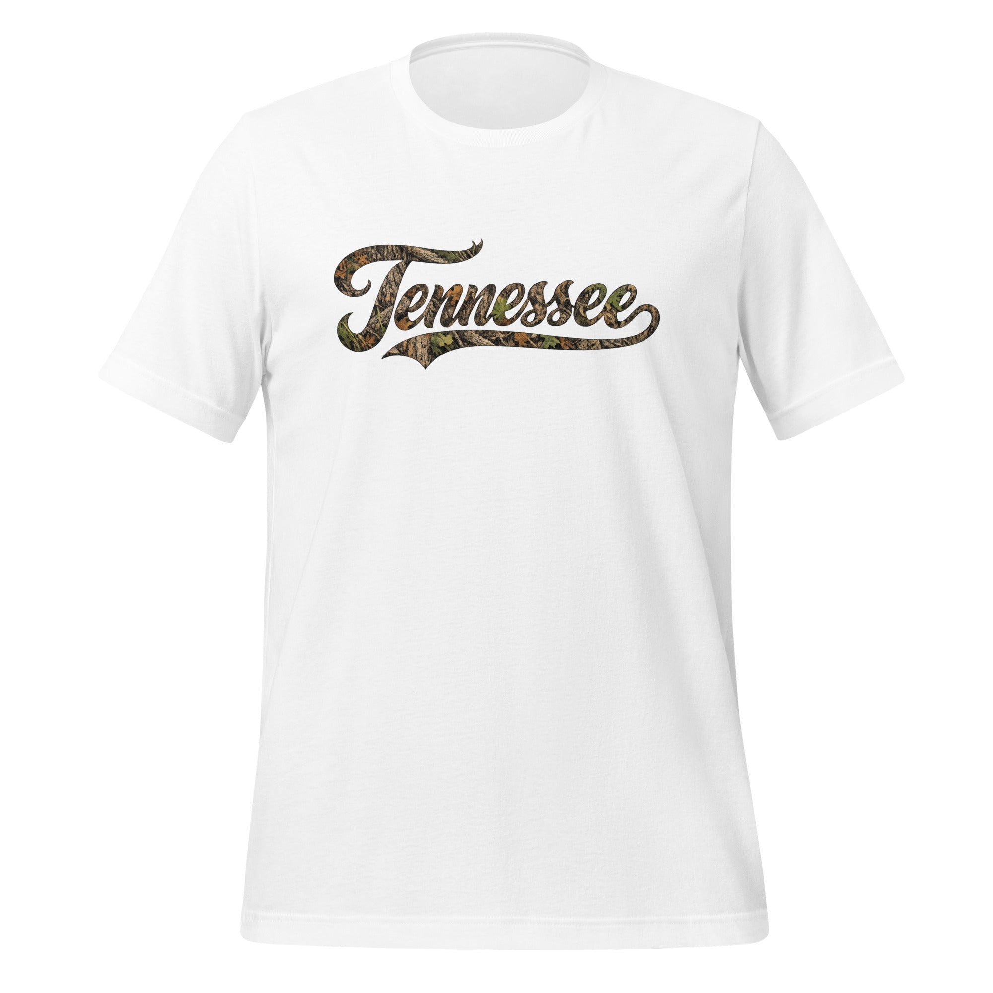 Tennessee Camo T-Shirt | Script Mossy Design | Classic - Bluegrass Elite Apparel LLC