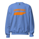 Tennessee Crewneck Sweatshirt | Bold Orange State Design - Bluegrass Elite Apparel LLC