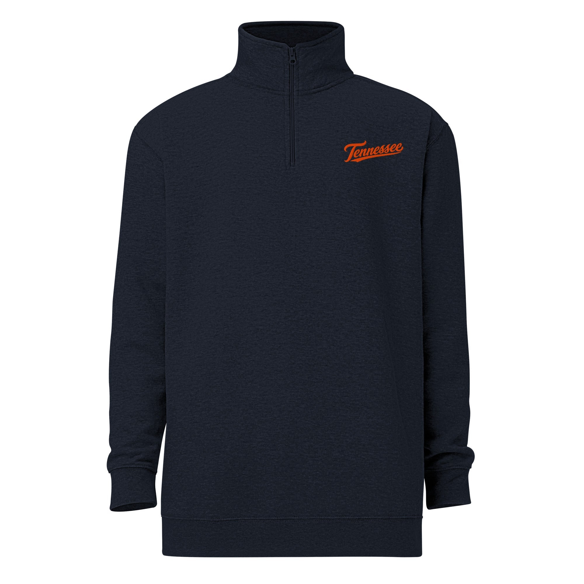 Tennessee Fleece Pullover | Retro Orange Script Design | Unisex Fit - Bluegrass Elite Apparel LLC