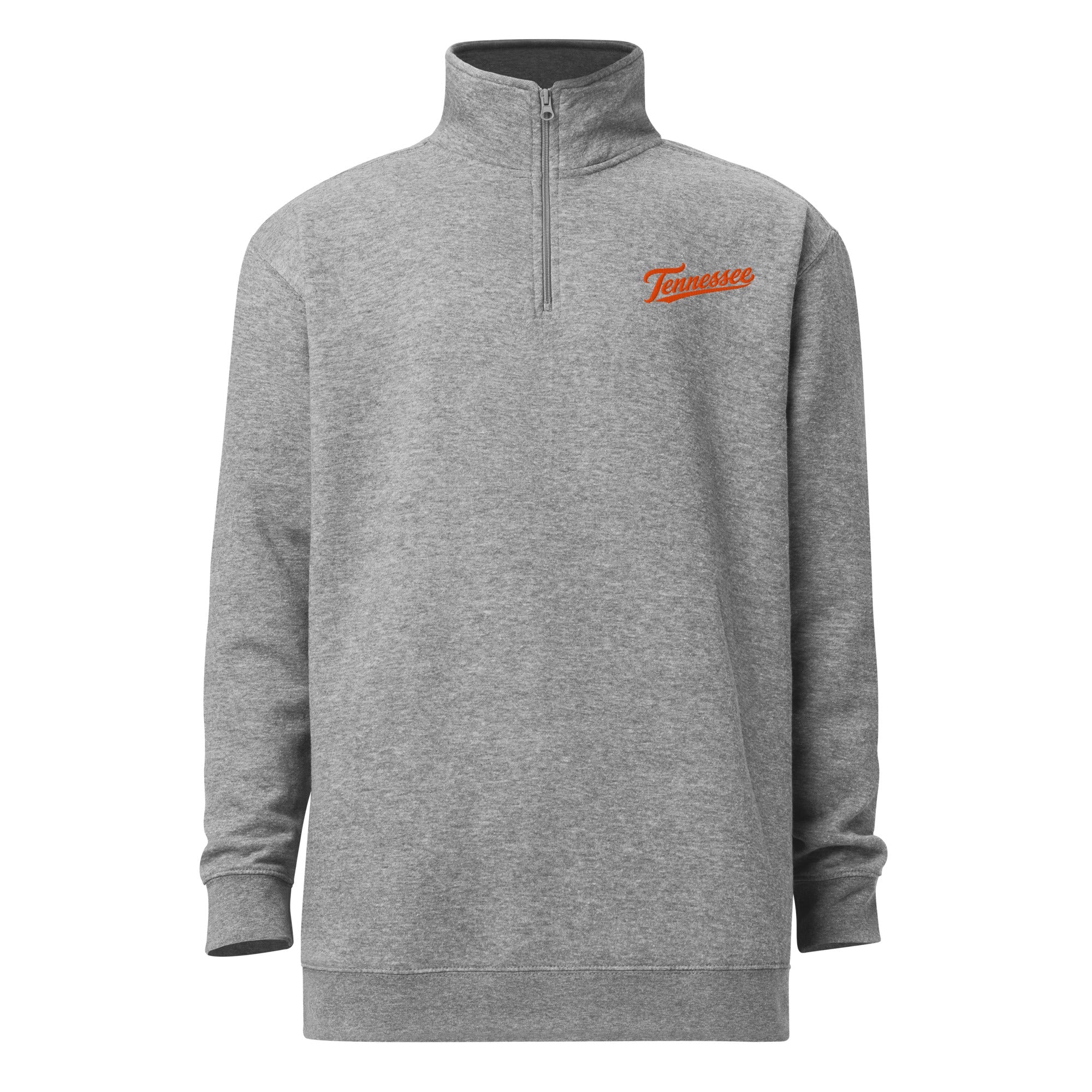 Tennessee Fleece Pullover | Retro Orange Script Design | Unisex Fit - Bluegrass Elite Apparel LLC