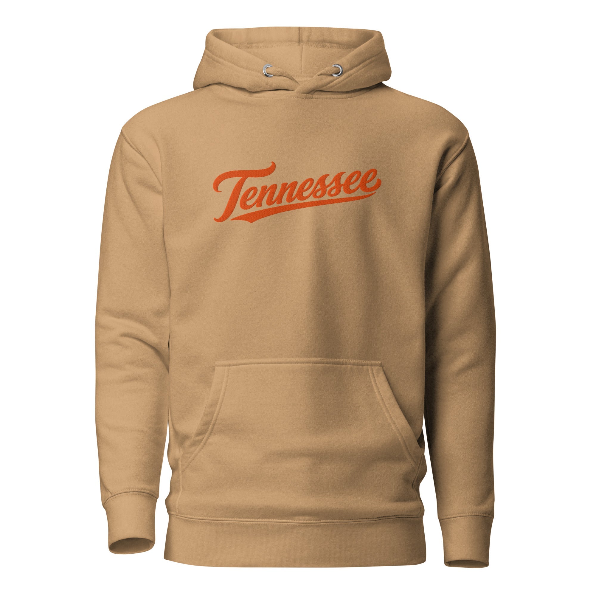 Tennessee Neon Hoodie | Retro Script Glow Design | Unisex - Bluegrass Elite Apparel LLC