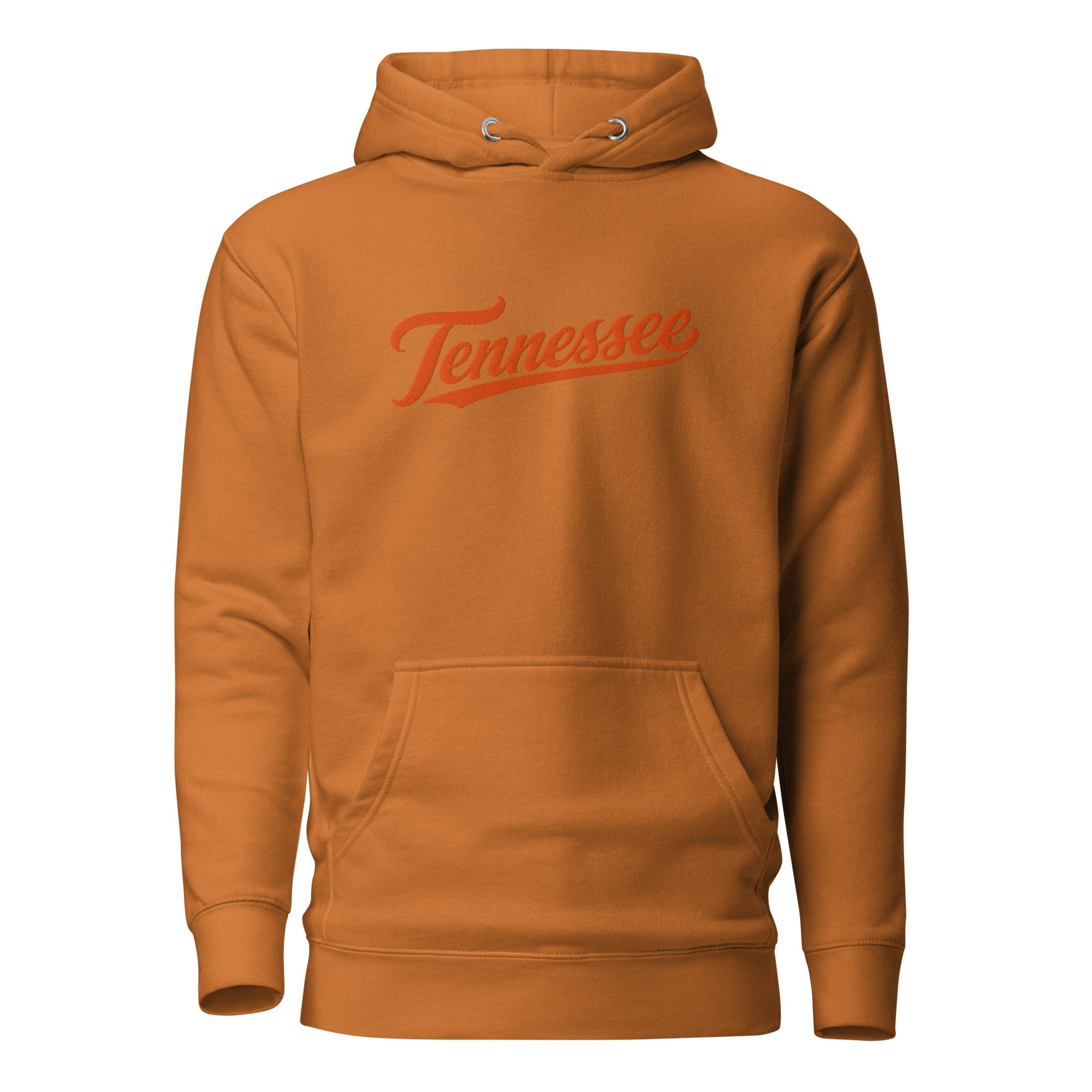 Tennessee Neon Hoodie | Retro Script Glow Design | Unisex - Bluegrass Elite Apparel LLC