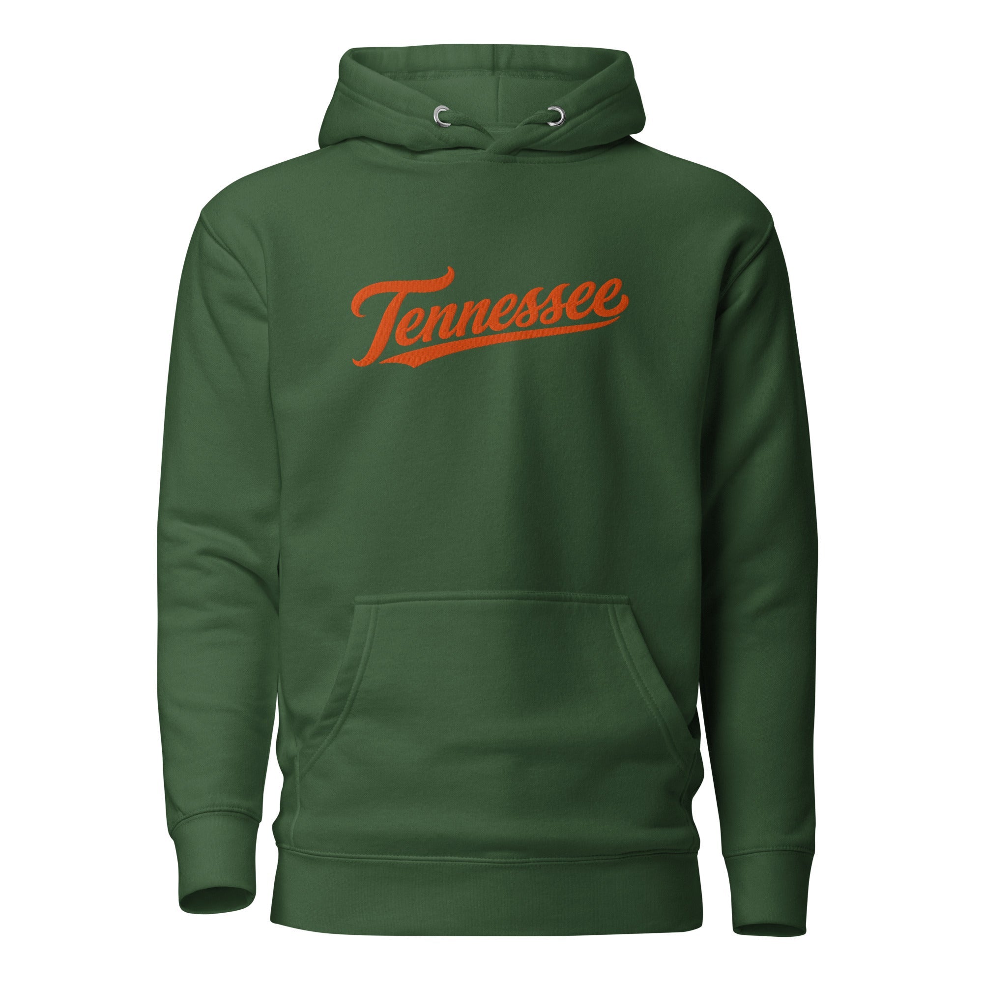 Tennessee Neon Hoodie | Retro Script Glow Design | Unisex - Bluegrass Elite Apparel LLC