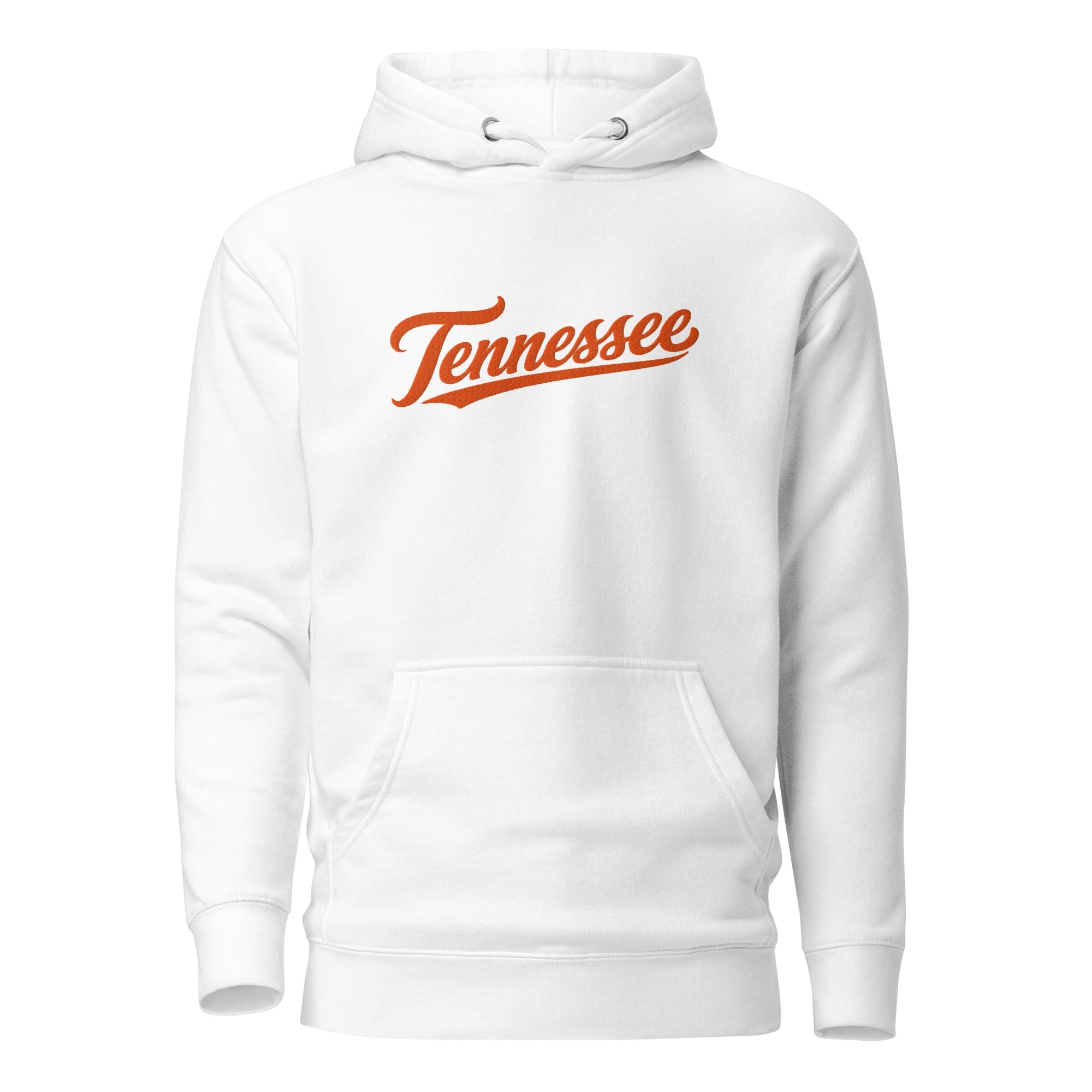 Tennessee Neon Hoodie | Retro Script Glow Design | Unisex - Bluegrass Elite Apparel LLC