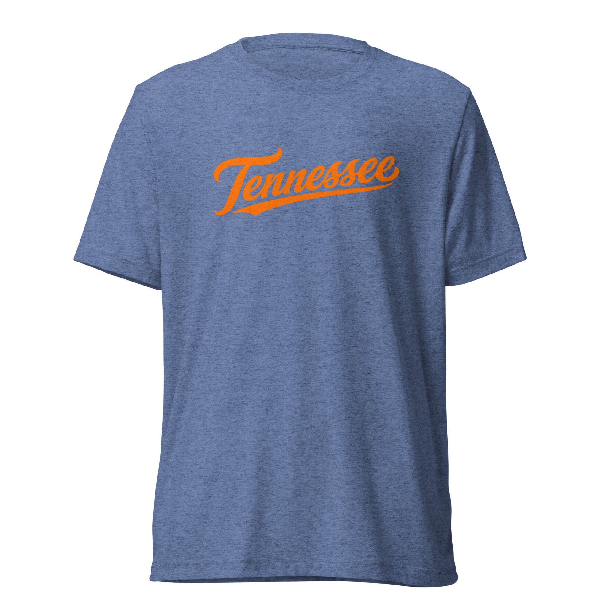 Tennessee Neon T-Shirt | Retro Glow Script | Elite Tri - Blend - Bluegrass Elite Apparel LLC