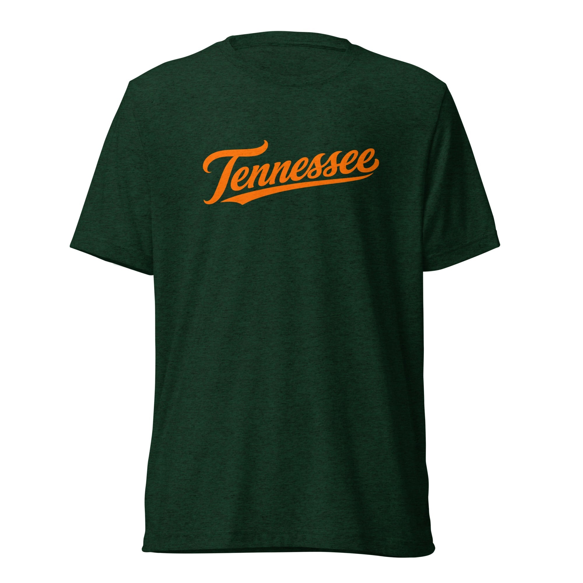 Tennessee Neon T-Shirt | Retro Glow Script | Elite Tri - Blend - Bluegrass Elite Apparel LLC
