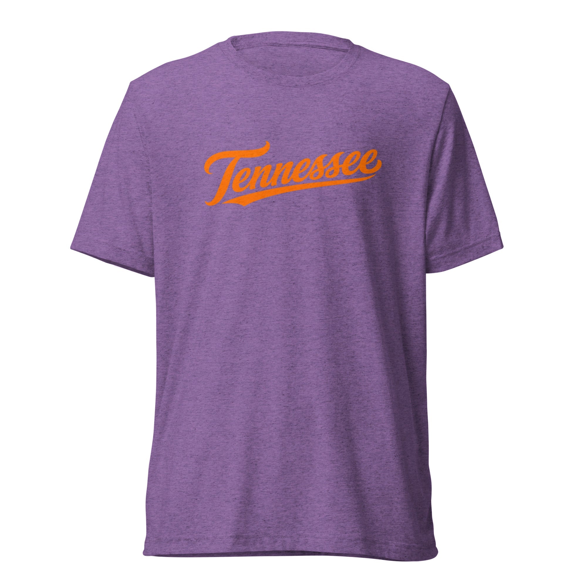 Tennessee Neon T-Shirt | Retro Glow Script | Elite Tri - Blend - Bluegrass Elite Apparel LLC